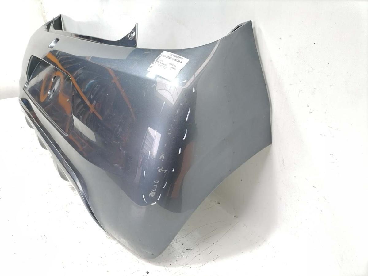 Peugeot 108 original Sto&szlig;stange Stossf&auml;nger hinten KTA Dunkelgrau metallic Bj.2016